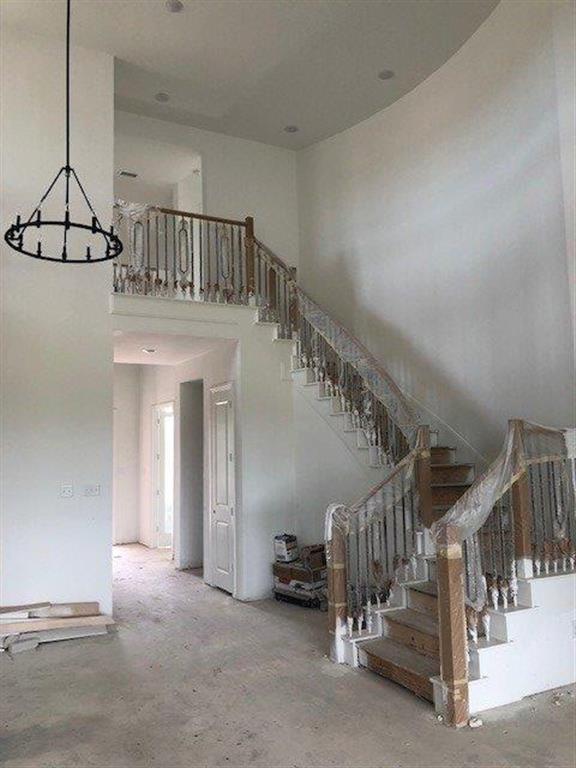 Sheffield Staircase- Representative Photo - If you have additional questions regarding 17444 Chestnut Cove Drive  in Conroe or would like to tour the property with us call 800-660-1022 and reference MLS# 31603065.