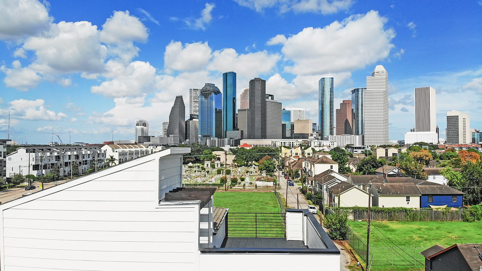Sample of photo to show construction quality from 1510 Saulnier B. Look at this view!  The best view of the Downtown Houston skyline! - If you have additional questions regarding 1504 Saulnier Street  in Houston or would like to tour the property with us call 800-660-1022 and reference MLS# 53007213.