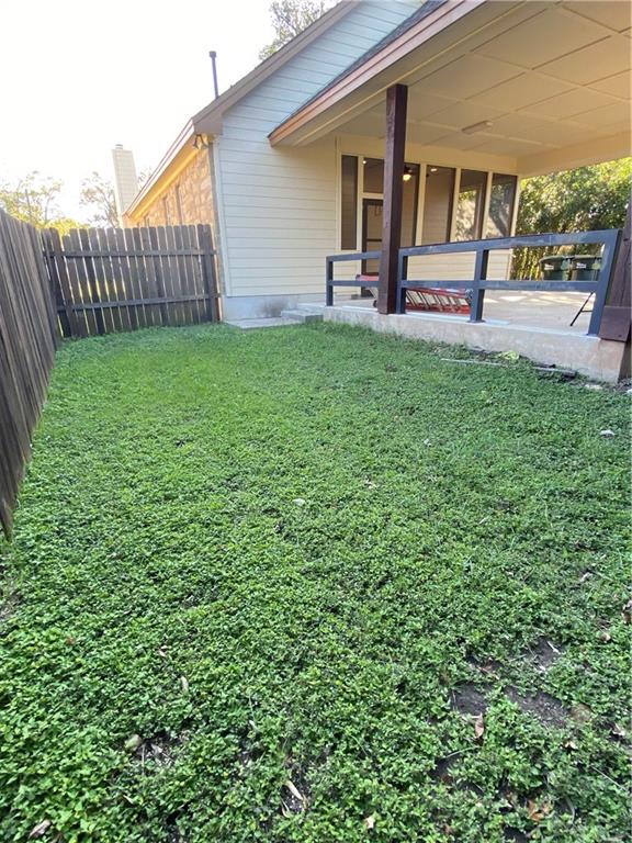 Back yard (not fully fenced) - If you have additional questions regarding 710 W Lockhart Street  in Kyle or would like to tour the property with us call 800-660-1022 and reference MLS# 5441365.