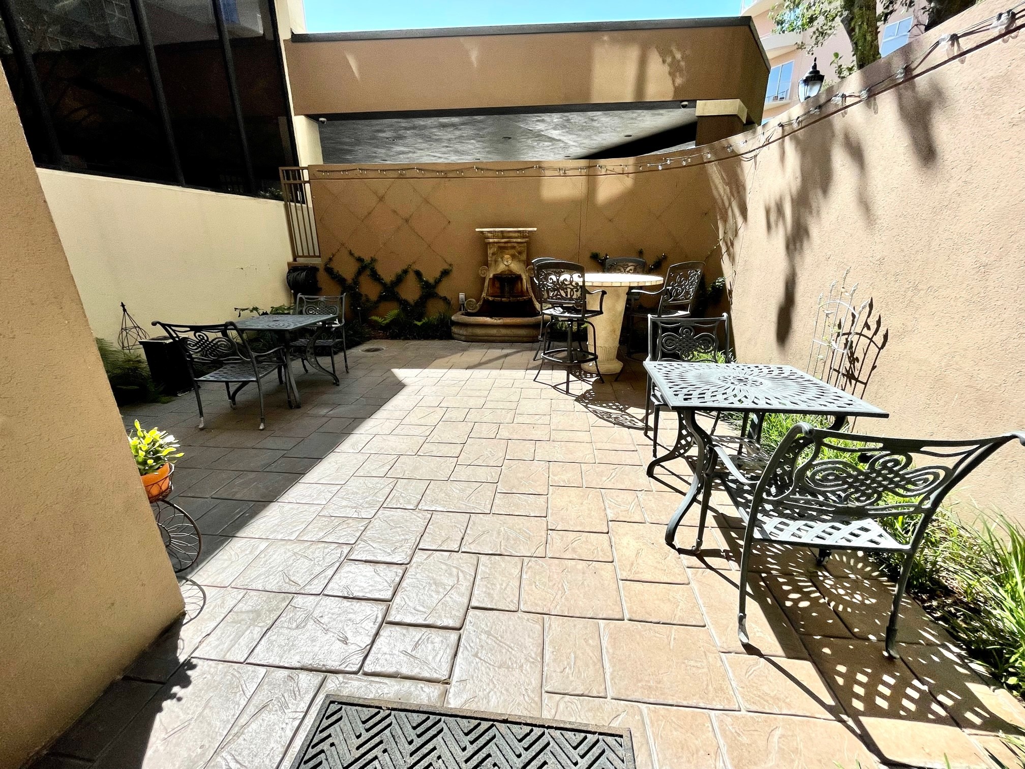 Your guests will enjoy our private courtyard complete with a water fountain. - If you have additional questions regarding 3525 Sage Road  in Houston or would like to tour the property with us call 800-660-1022 and reference MLS# 79115123.