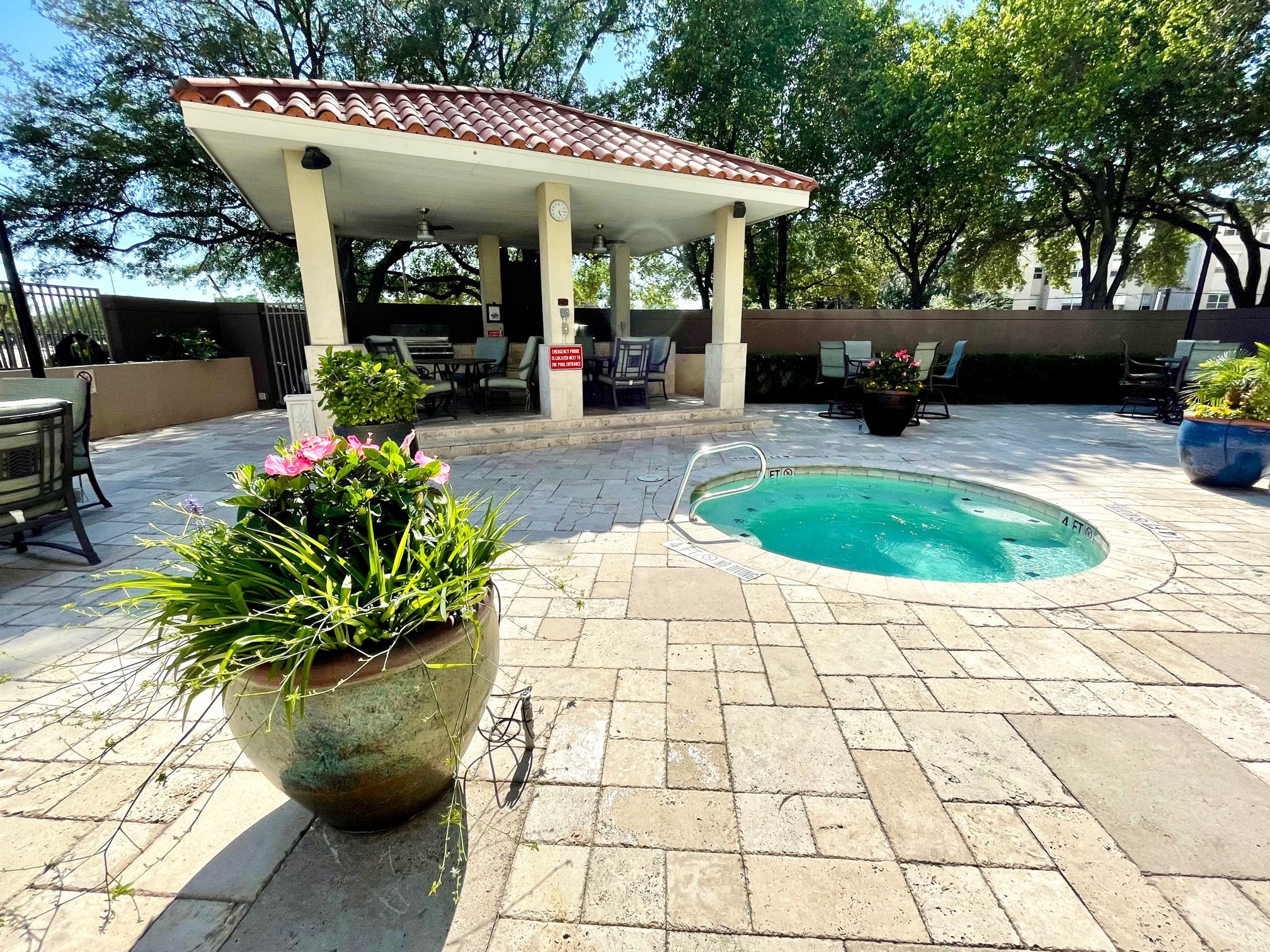 Take a break in your private hot tub and cabana with outdoor grill! - If you have additional questions regarding 3525 Sage Road  in Houston or would like to tour the property with us call 800-660-1022 and reference MLS# 79115123.