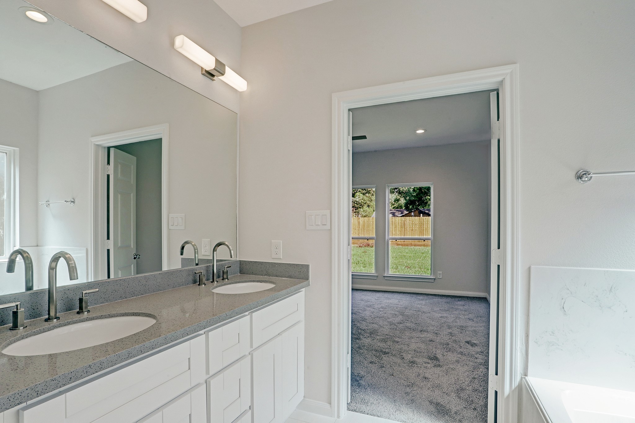 Another option for finishes in the primary bathroom. Picture is of previous construction - If you have additional questions regarding 8106 James Franklin Street  in Houston or would like to tour the property with us call 800-660-1022 and reference MLS# 70741946.