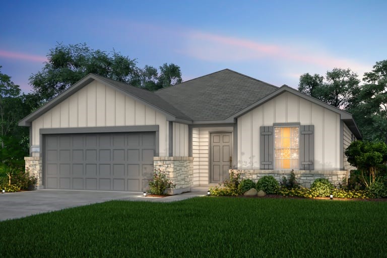 Centex Homes, Morgan elevation T, rendering - If you have additional questions regarding 104 Janice Road  in Taylor or would like to tour the property with us call 800-660-1022 and reference MLS# 1702619.