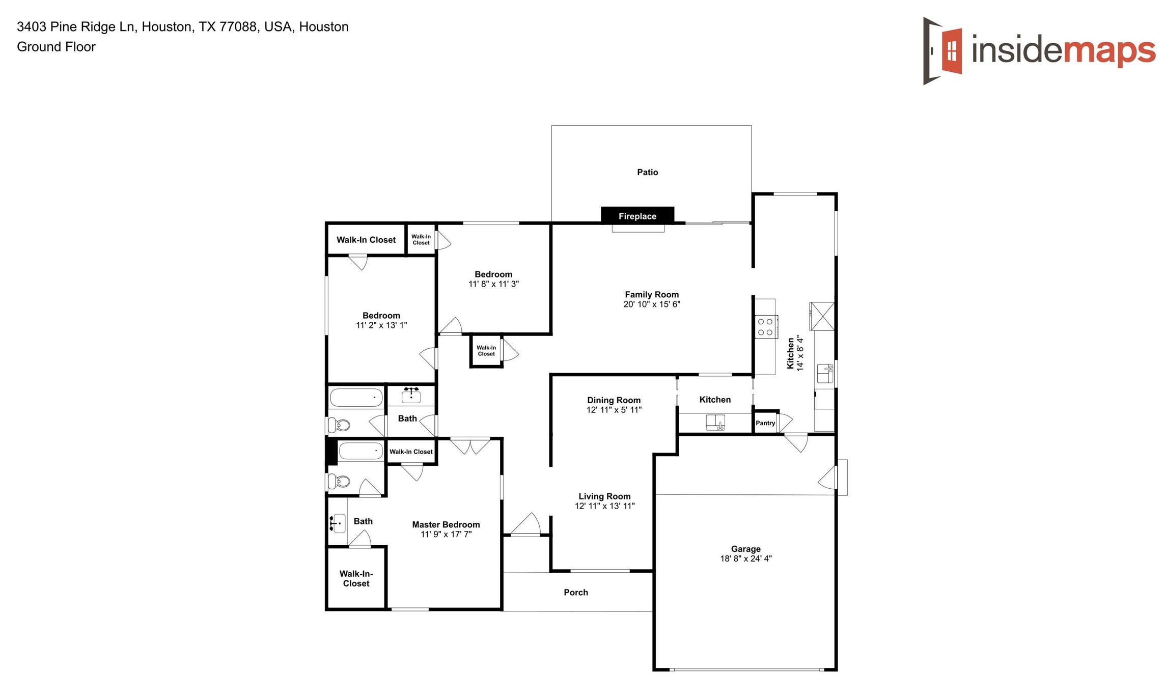 3403 Pine Ridge Lane Lane Houston TX 77088