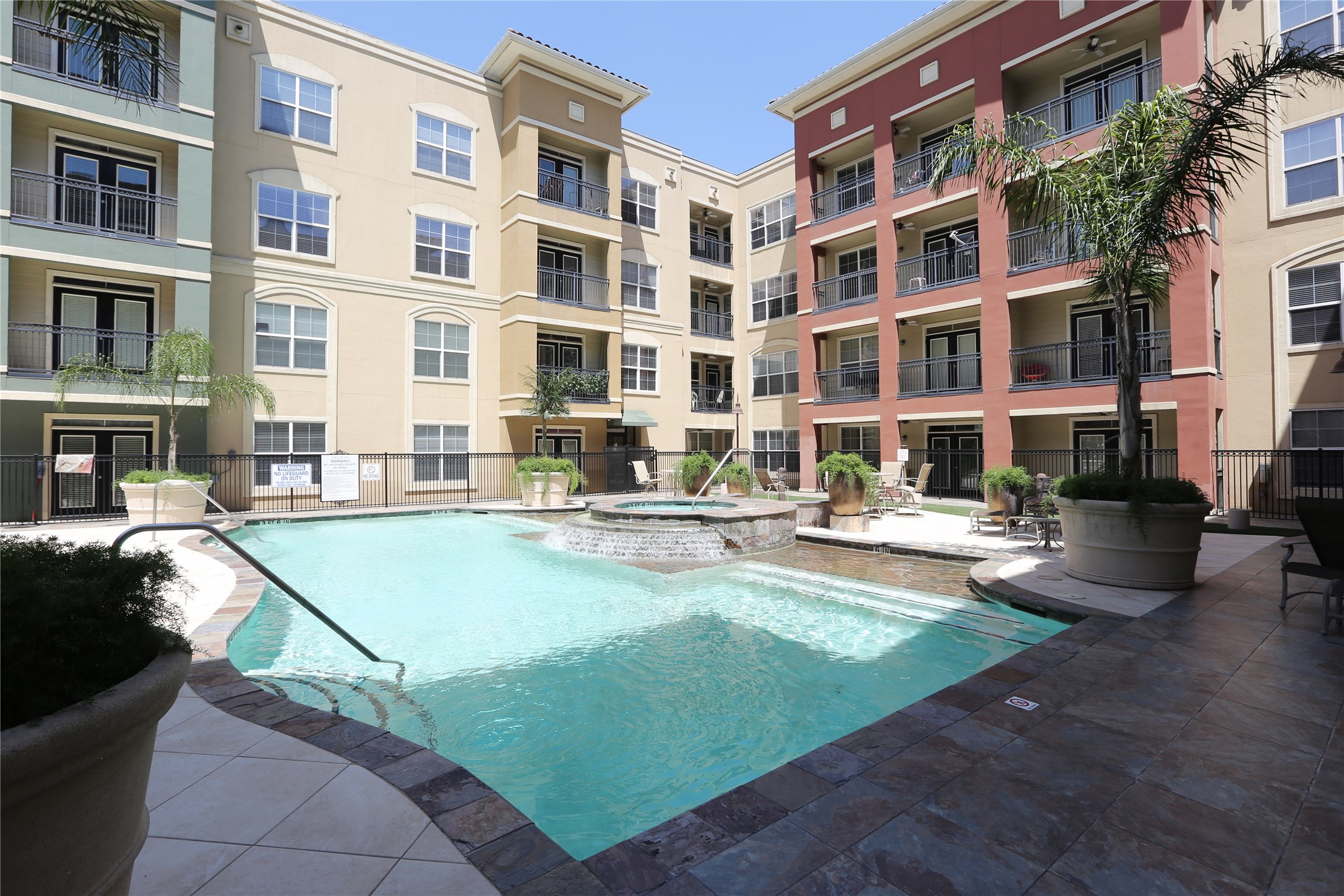 View of the pool. The pool area also includes comfortable seating, BBQ area, and beautiful pergola. - If you have additional questions regarding 1711 Old Spanish Trail  in Houston or would like to tour the property with us call 800-660-1022 and reference MLS# 55889755.