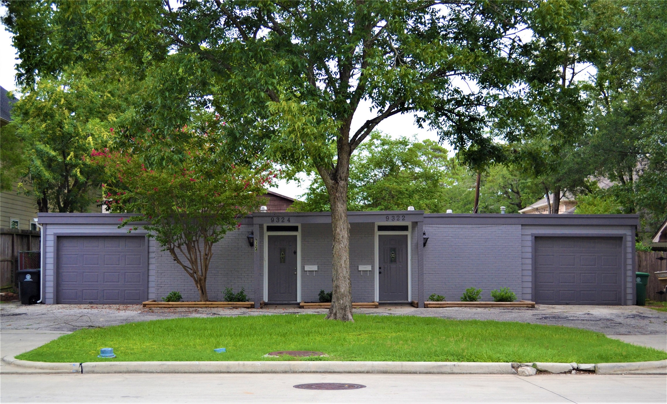 Street view of the two units. - If you have additional questions regarding 9322 Olathe Street  in Houston or would like to tour the property with us call 800-660-1022 and reference MLS# 74942443.