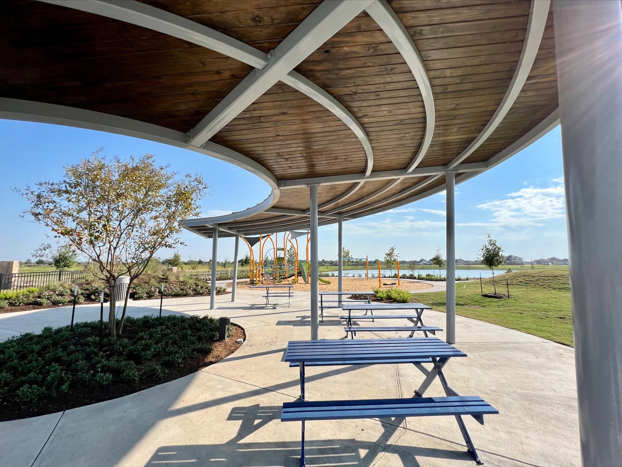 Enjoy an outdoor lunch at a picnic table. - If you have additional questions regarding 3323 Brushy Meadow Drive  in Angleton or would like to tour the property with us call 800-660-1022 and reference MLS# 22660160.
