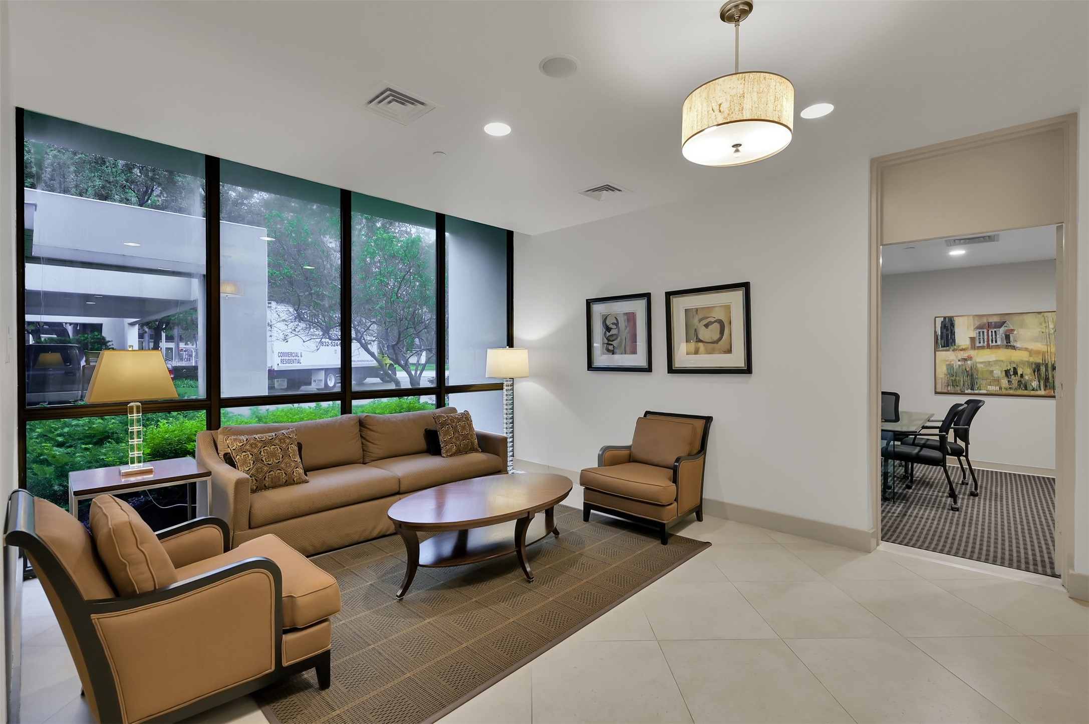 The Woodway Lobby - If you have additional questions regarding 5001 Woodway Drive  in Houston or would like to tour the property with us call 800-660-1022 and reference MLS# 88758044.