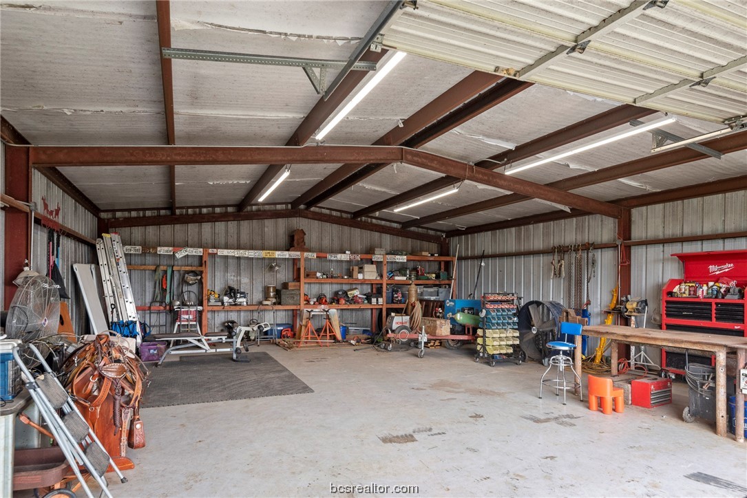 Shop (40’x30’) with power & plumbed for sink - If you have additional questions regarding 7107 S FM 2038  in Bryan or would like to tour the property with us call 800-660-1022 and reference MLS# 23002515.