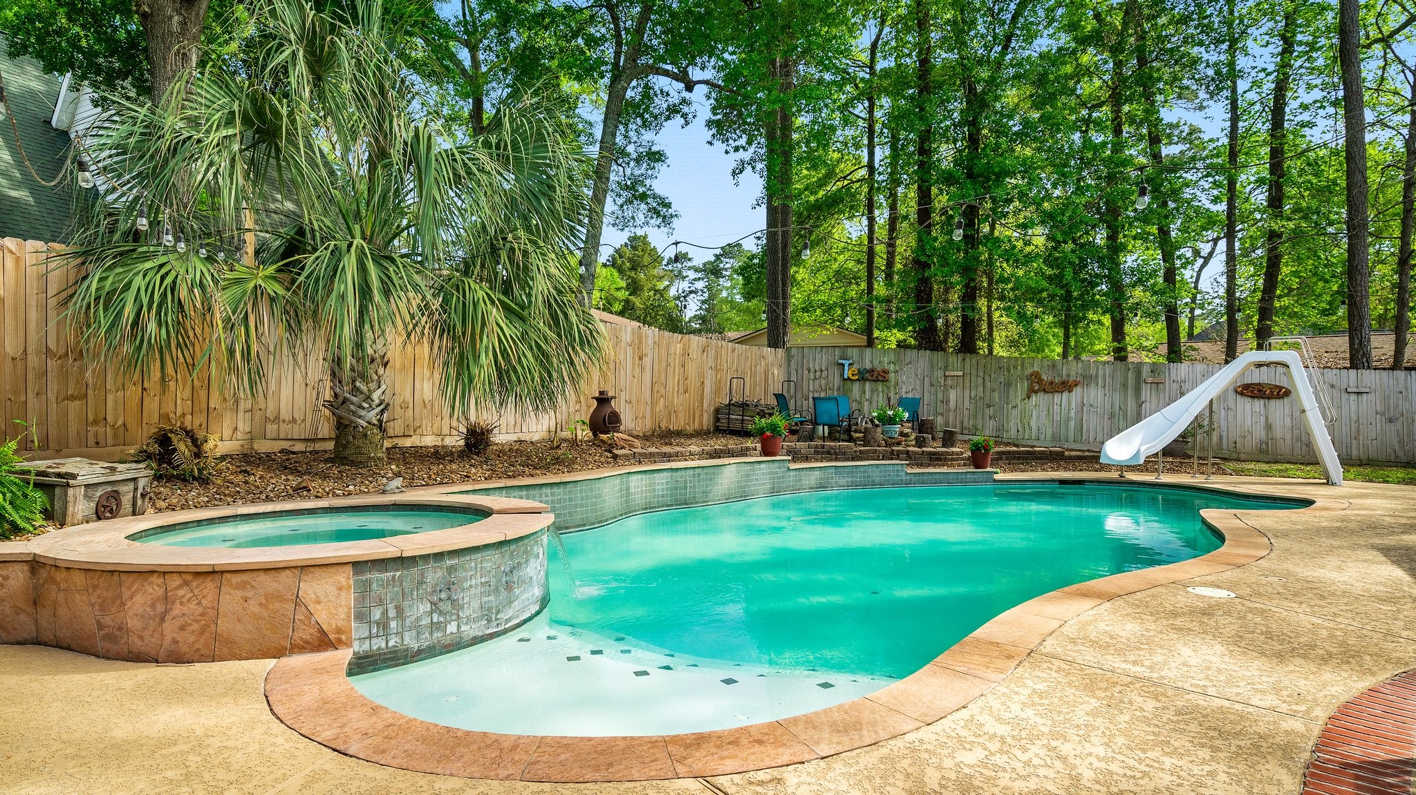 This backyard has plenty of privacy - If you have additional questions regarding 190 Park Way  in Montgomery or would like to tour the property with us call 800-660-1022 and reference MLS# 70087213.