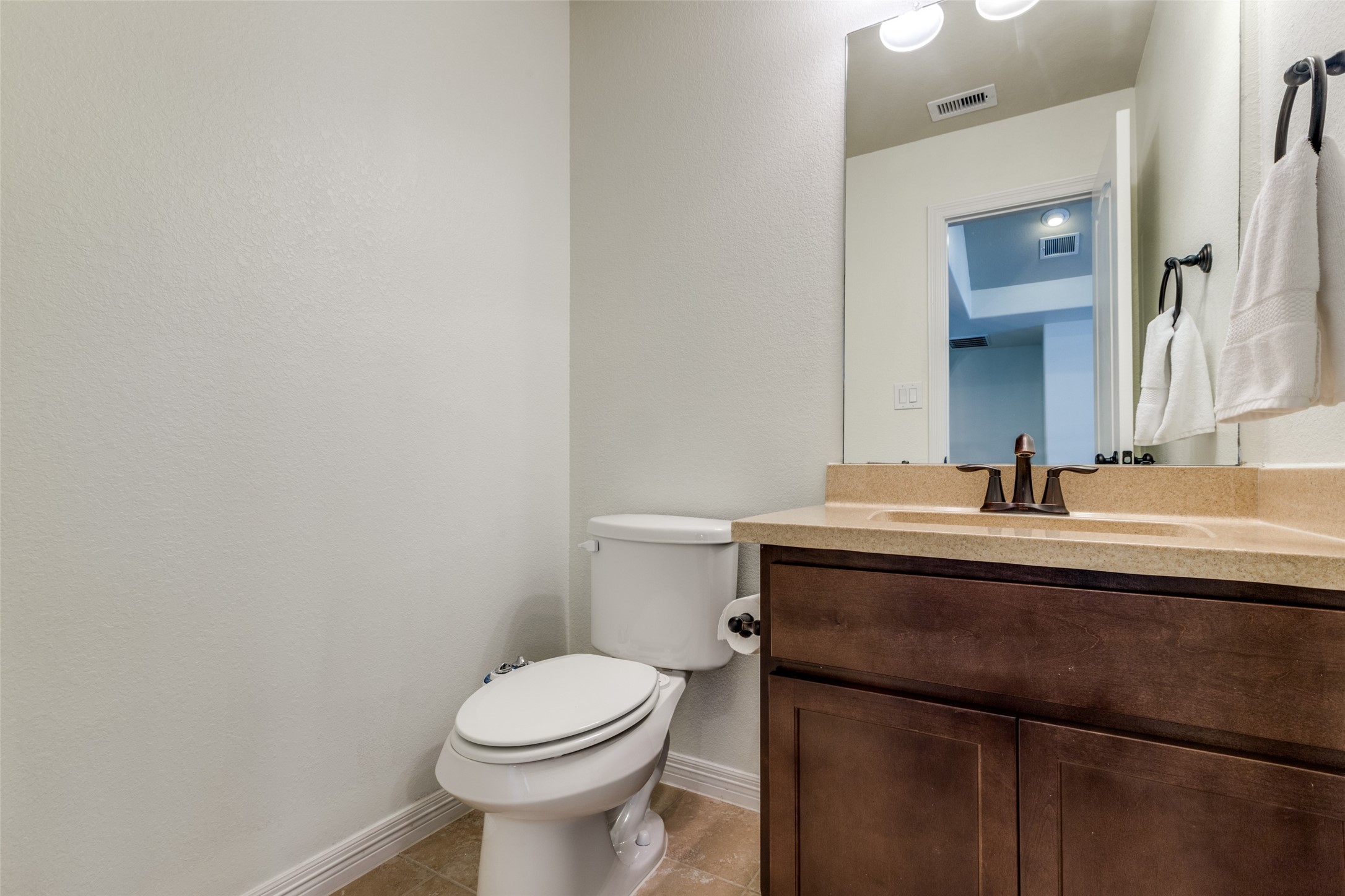 Guest half bath convenient to game room and media room. - If you have additional questions regarding 27958 Arden Trail Drive  in Spring or would like to tour the property with us call 800-660-1022 and reference MLS# 8317570.