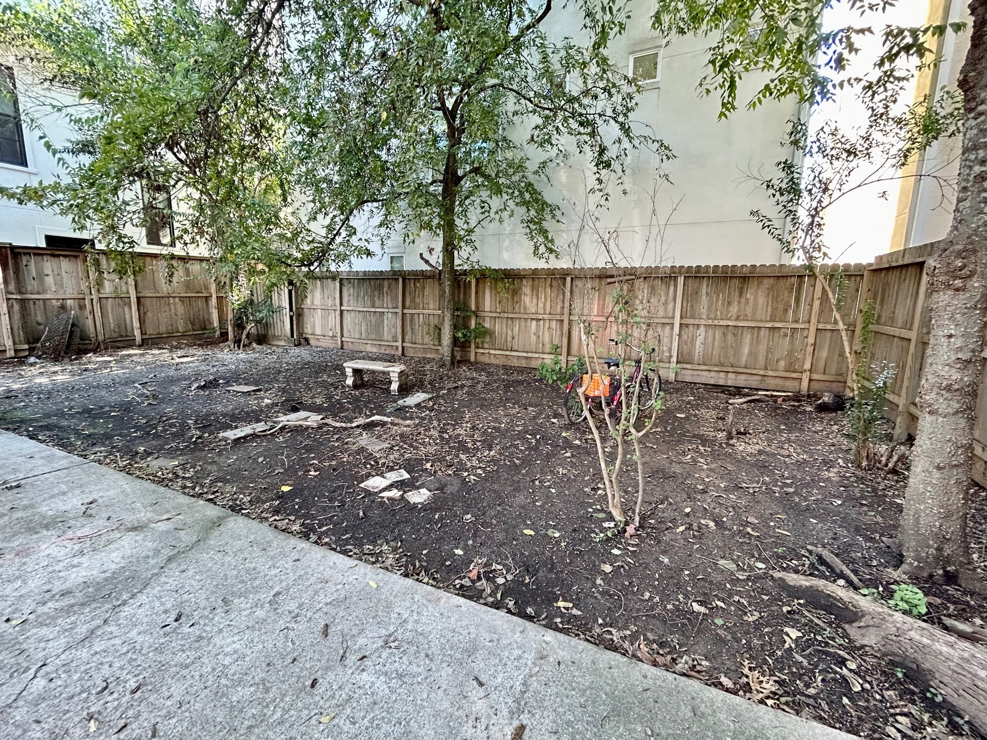 Extra space that can be used as a greenspace for tenants or gravel it for additional parking. - If you have additional questions regarding 1849 Sul Ross Street  in Houston or would like to tour the property with us call 800-660-1022 and reference MLS# 87898551.