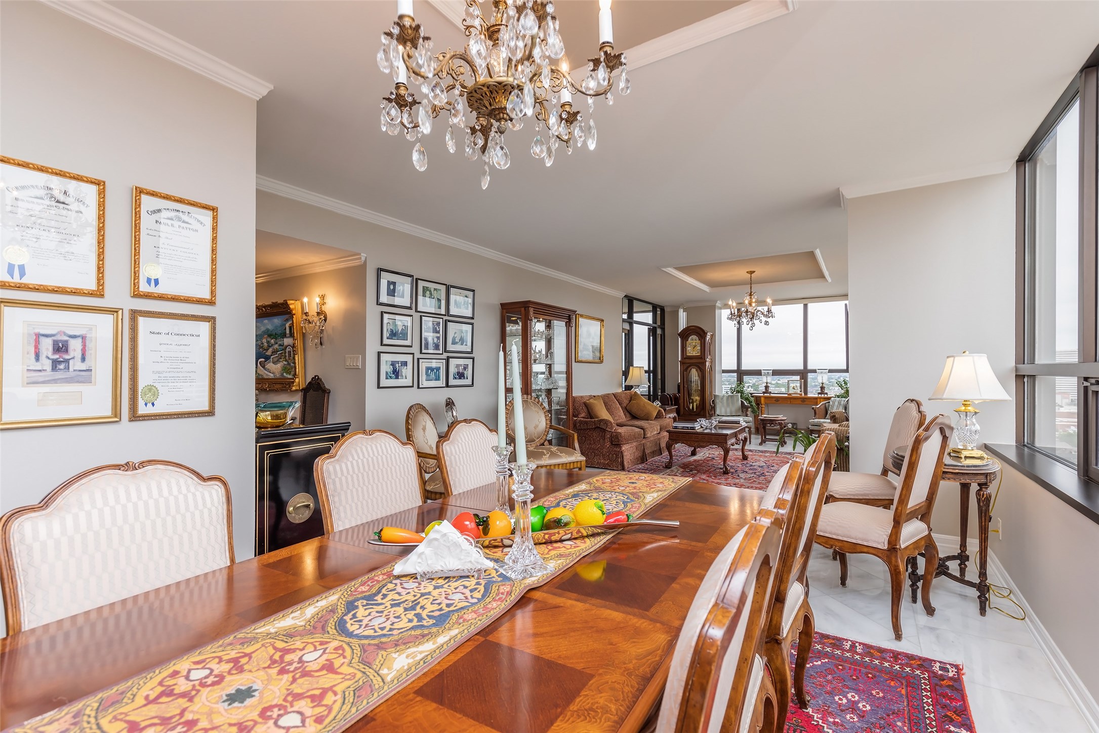35 feet of living and dining area with amazing views. - If you have additional questions regarding 5150 Hidalgo Street  in Houston or would like to tour the property with us call 800-660-1022 and reference MLS# 38943512.