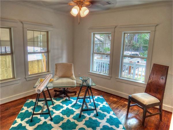French doors that open to the study - If you have additional questions regarding 4614 Kermit  in Houston or would like to tour the property with us call 800-660-1022 and reference MLS# 37192102.