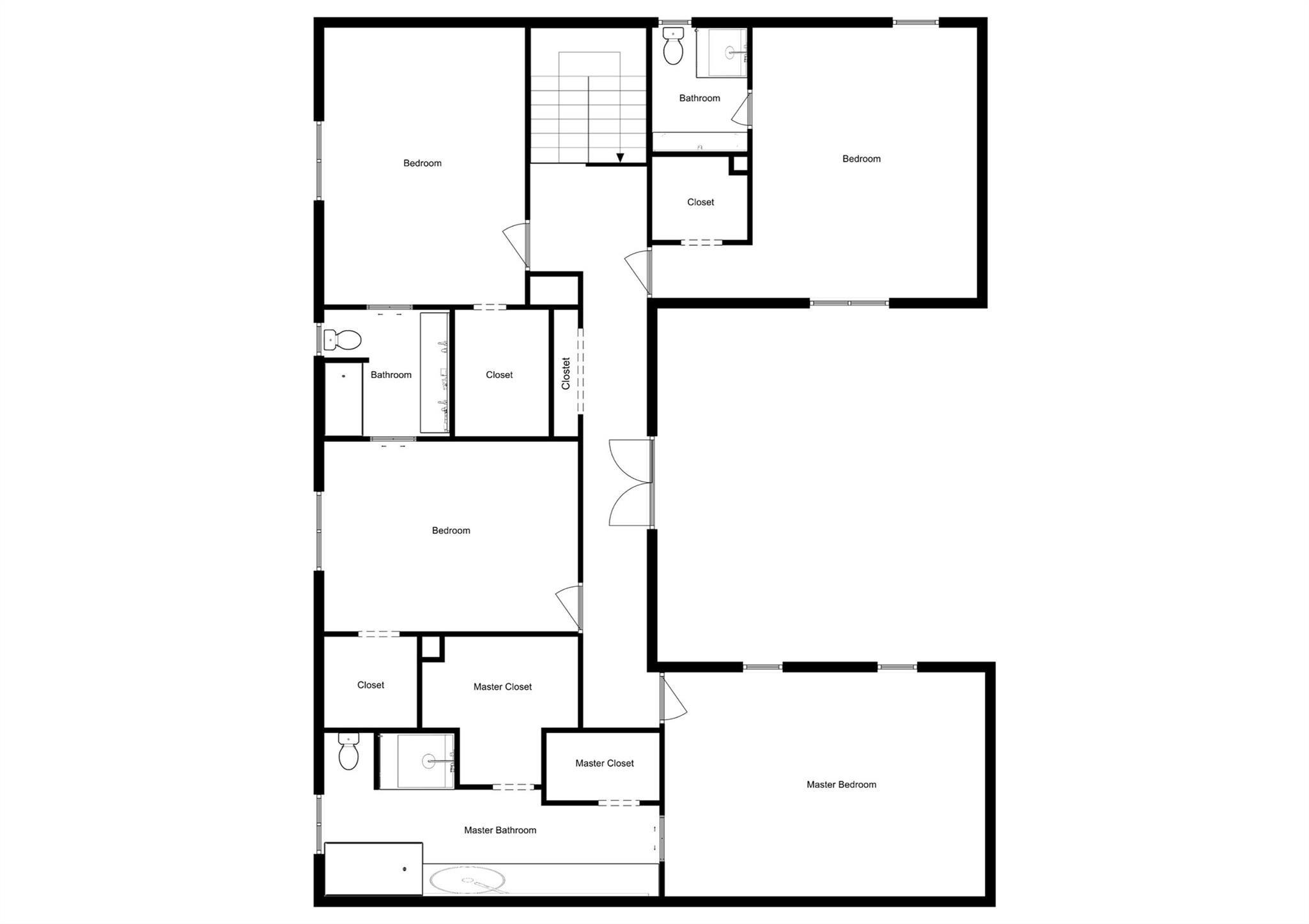 Floorplan - Second Floor - If you have additional questions regarding 12326 Tunbridge Lane  in Houston or would like to tour the property with us call 800-660-1022 and reference MLS# 30688628.
