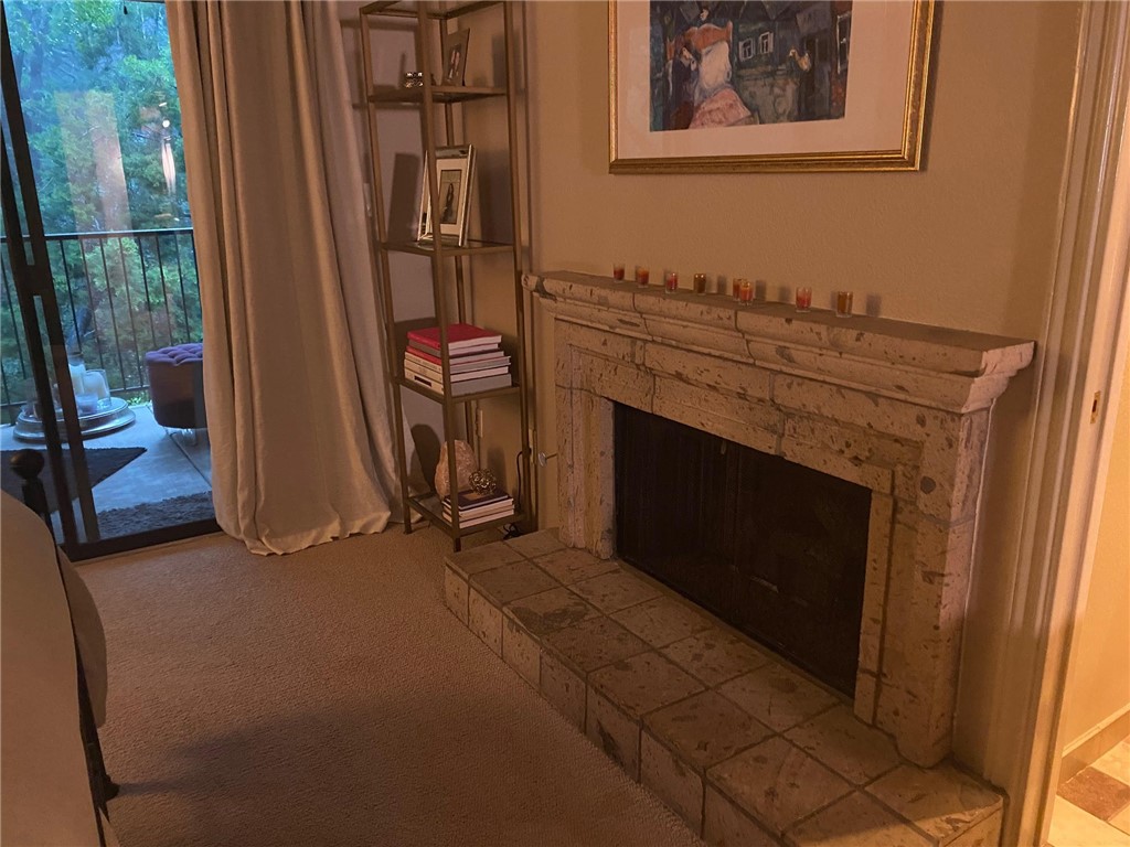 Gas fireplace in the primary bedroom gives it a cozy feeling - If you have additional questions regarding 1000 Liberty Park Drive  in Austin or would like to tour the property with us call 800-660-1022 and reference MLS# 2545624.
