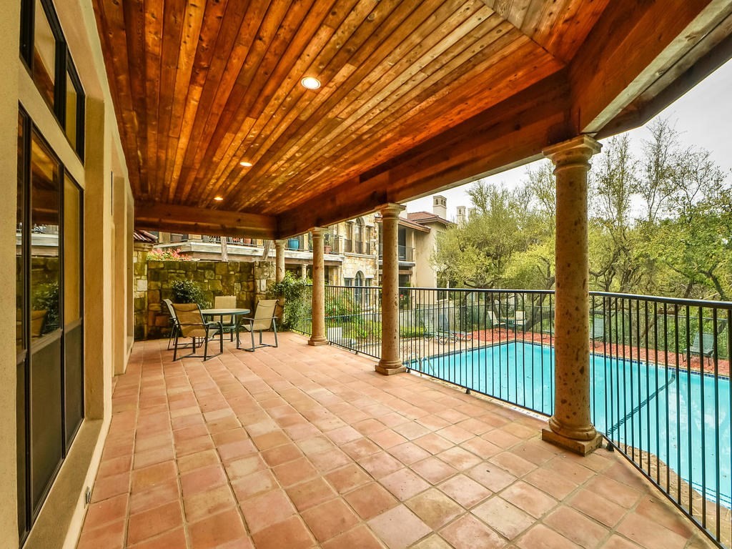 Clubhouse can be reserved and overlooks the pool area - If you have additional questions regarding 1000 Liberty Park Drive  in Austin or would like to tour the property with us call 800-660-1022 and reference MLS# 2545624.