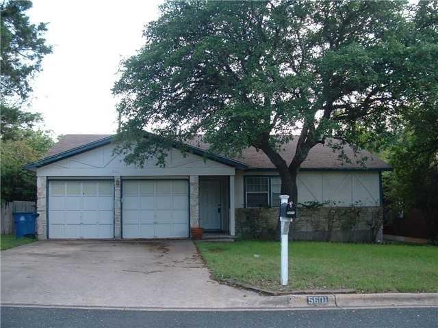 Second front view of 5601 Porsche Ln - If you have additional questions regarding 5601 Porsche Lane  in Austin or would like to tour the property with us call 800-660-1022 and reference MLS# 1105926.