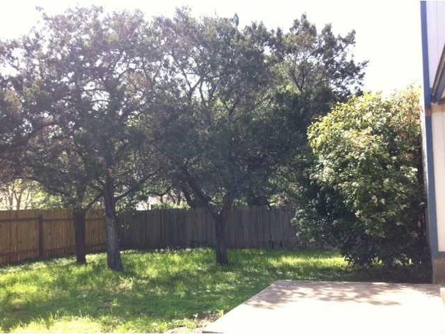 Backyard with trees for seclusion - If you have additional questions regarding 5601 Porsche Lane  in Austin or would like to tour the property with us call 800-660-1022 and reference MLS# 1105926.