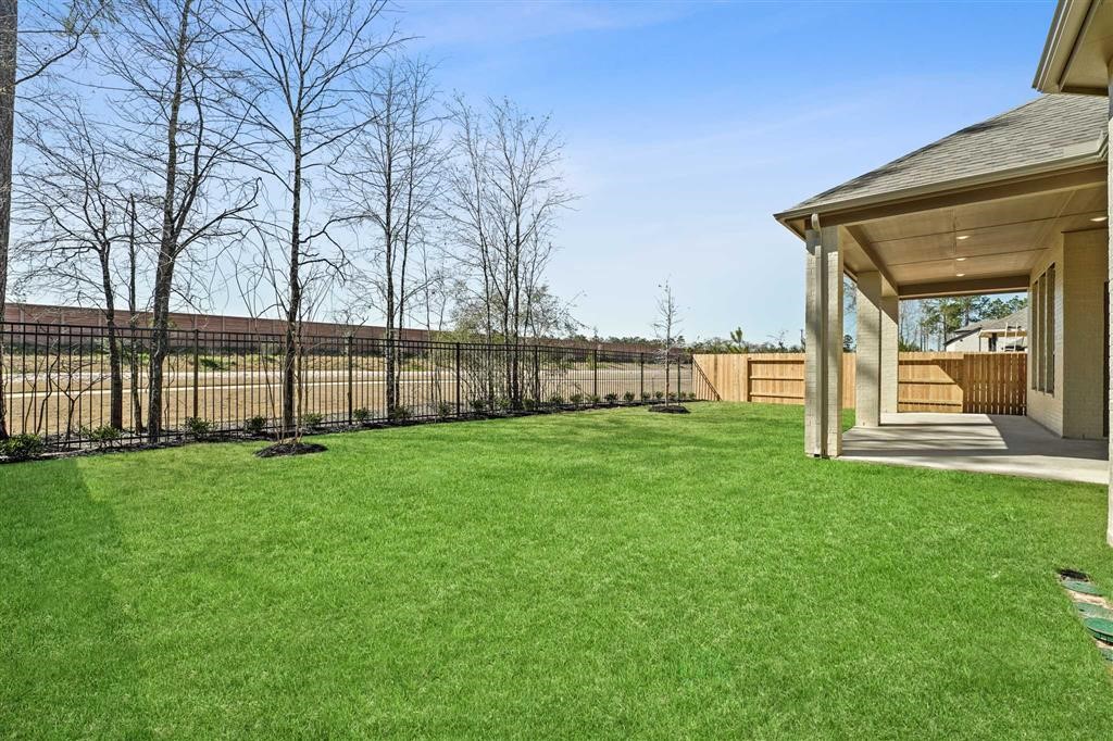 Backyard - If you have additional questions regarding 17618 Blushing Meadow Street Street  in Conroe or would like to tour the property with us call 800-660-1022 and reference MLS# 7895006.