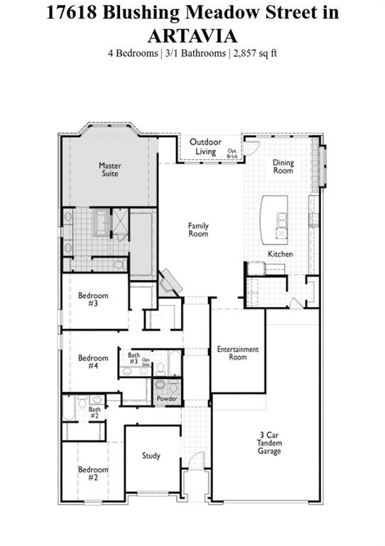 Floor Plan - If you have additional questions regarding 17618 Blushing Meadow Street Street  in Conroe or would like to tour the property with us call 800-660-1022 and reference MLS# 7895006.